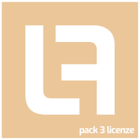 Pacchetto da 3 licenze di Libreria Facile